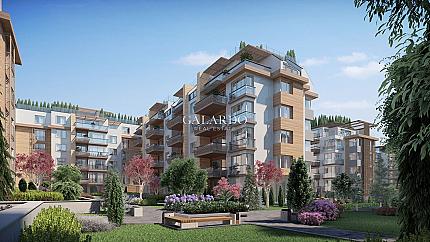 Two-bedroom apartment in a gated complex