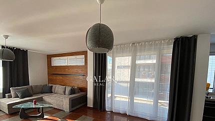 Луксозно обзаведен тристаен апартамент под наем в кв.Витоша