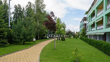 Furnished one bedroom apartment with own yard for sale in Simeonovo district