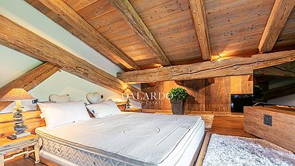 Spacious chalet with stunning mountain views in Megeve, France