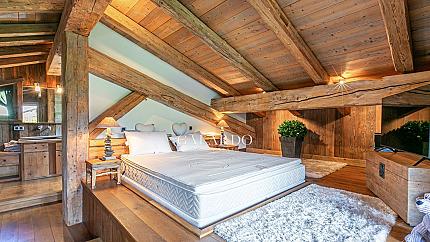 Spacious chalet with stunning mountain views in Megeve, France