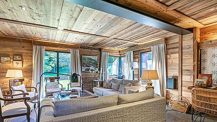 Completely renovated chalet a few meters from the pedestrian center in Megeve, France