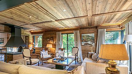 Completely renovated chalet a few meters from the pedestrian center in Megeve, France