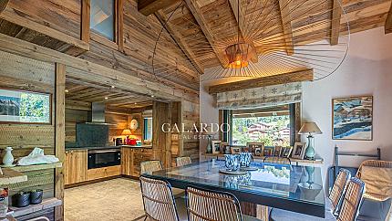 Completely renovated chalet a few meters from the pedestrian center in Megeve, France