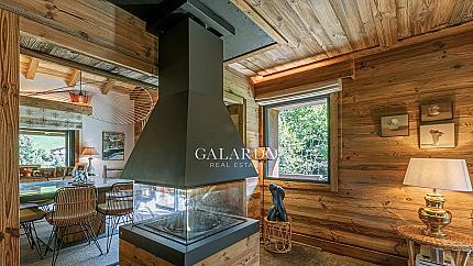 Completely renovated chalet a few meters from the pedestrian center in Megeve, France