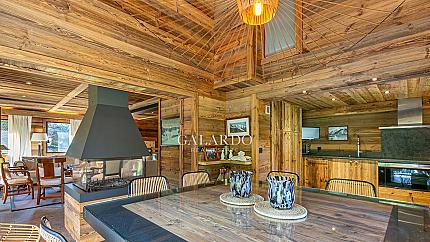 Completely renovated chalet a few meters from the pedestrian center in Megeve, France