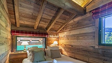 Completely renovated chalet a few meters from the pedestrian center in Megeve, France