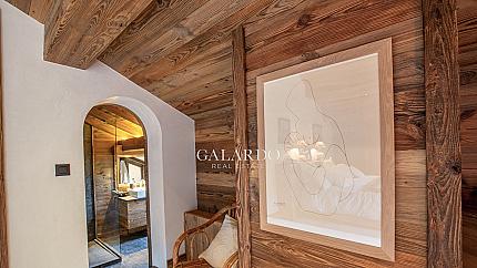 Completely renovated chalet a few meters from the pedestrian center in Megeve, France