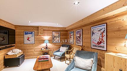 Completely renovated chalet a few meters from the pedestrian center in Megeve, France