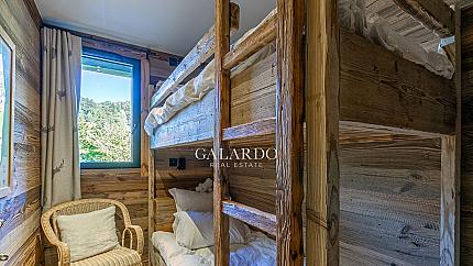 Completely renovated chalet a few meters from the pedestrian center in Megeve, France