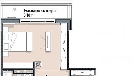 Компактен апартамент с три  спални в бутиков жилищен комплекс в кв.Кръстова вада