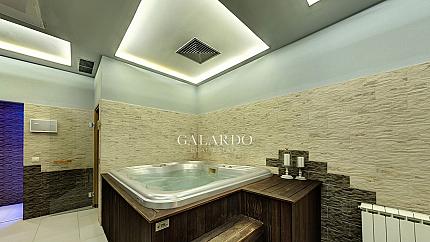 Luxurious, fully equipped and working SPA center with fitness and boxing ring