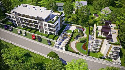 Two-bedroom apartment with own yard in a gated complex at the foot of Vitosha Mountain