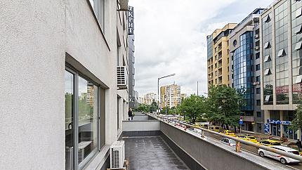Spacious two-bedroom apartment in a representative building on Bulgaria Blvd.