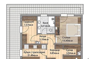 Two-bedroom apartment for rent with beautiful views of Vitosha Mountain in Simeonovo