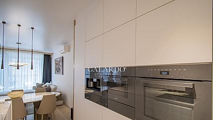 A luxurious, modern, designer two bedroom apartment in "Sofia Land" gated complex