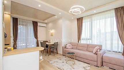 Spacious two-bedroom apartment in a gated complex in Manastirski livadi district - east