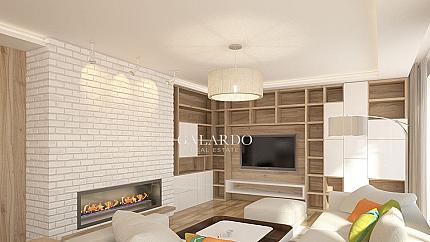 Furnished four-room stylish apartment in Residential Park