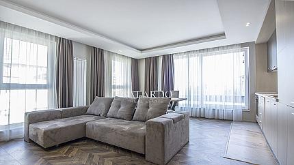 Excellent two bedroom apartment in a building with concierge, Lozenets district