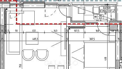 One-bedroom apartment in a new luxury building with Act 16