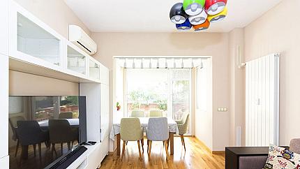 Two-bedroom apartment with a garden in the top center of Sofia