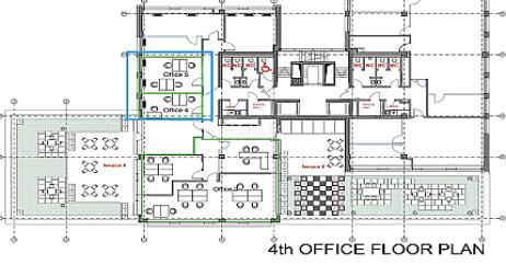 Office in a class A building