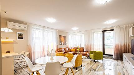 Луксозен тристаен апартамент под наем с красива гледка към Витоша в Симеоново