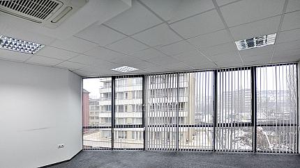 Office area in a representative business building