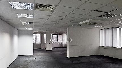 Office area in a representative business building