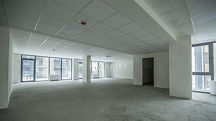 Office in a new business building