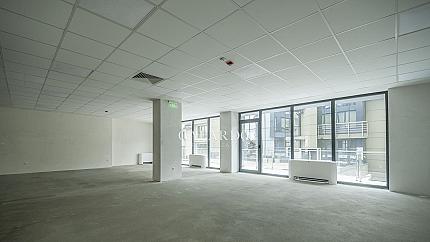 Office in a new business building