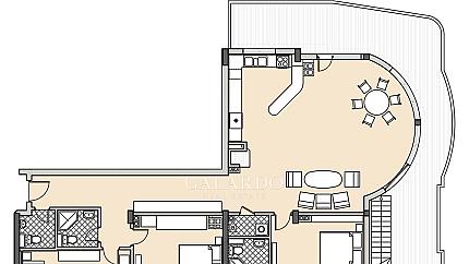 Панорамен пентхаус с три спални срещу Бизнес парк София, кв.Младост 4