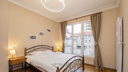 Two bedrooms apartment in front of the V. Levski monument