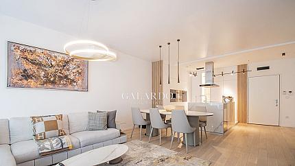 A luxurious, modern, designer two bedroom apartment in "Sofia Land" gated complex