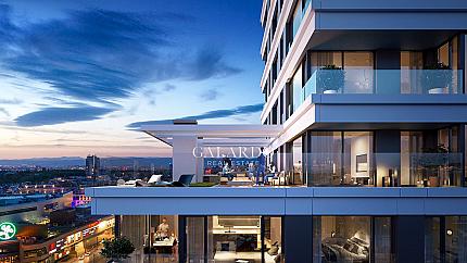 Просторен тристаен апартамент с невероятни гледки в петзвездния комплекс Smart Tower