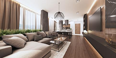 Three-bedroom apartment in Krastova vada district