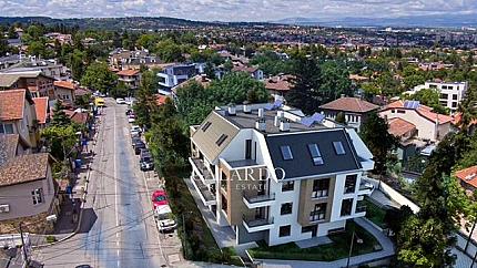 Spacious apartment in a new building next to Boyana Residence