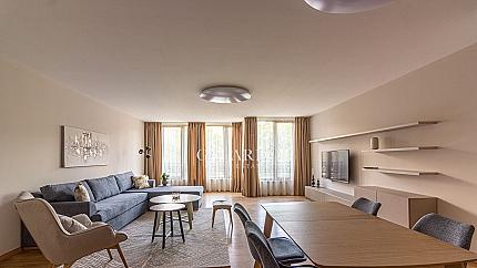 Нов прекрасно обзаведен уютен двустаен апартамент под наем