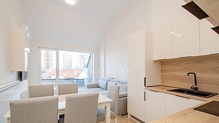 Three-room apartment in the Center of the capital in a new building