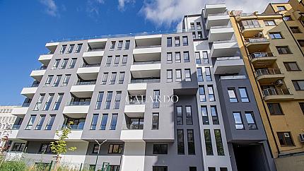 Three-room apartment in the Center of the capital in a new building