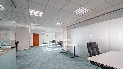 Functional office in a luxury office building next to Julio Curie Metro Station