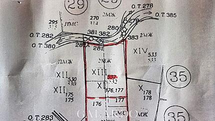 Flat yard with a house, v.z. Kosanin dol, Pancharevo