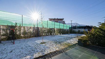 Neat houses in a gated complex in Malinova dolina