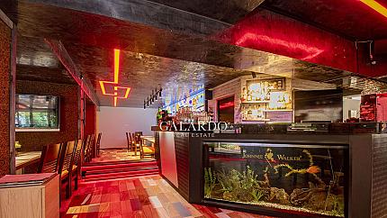 Operating bar and diner in Borovo quarter