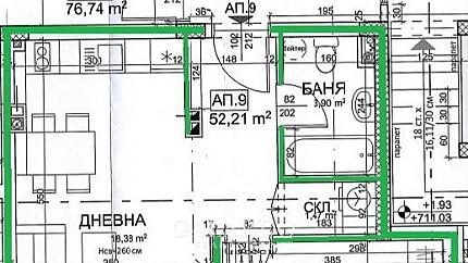 Нов апартамент с една спалня в бутикова сграда в кв. Драгалевци