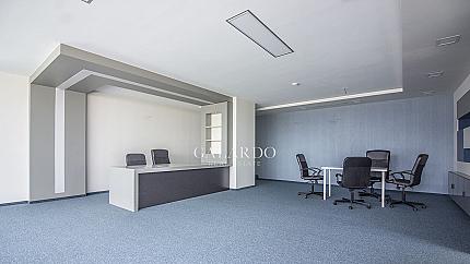 Luxury office with panoramic view in a class A business building