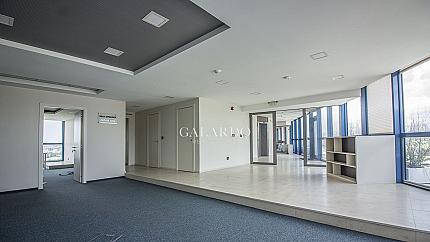 Luxury office with panoramic view in a class A business building