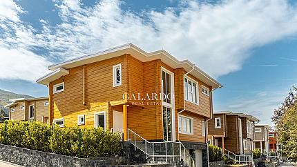 The beauty of Finnish wooden houses - an ecological and luxurious complex in Boyana