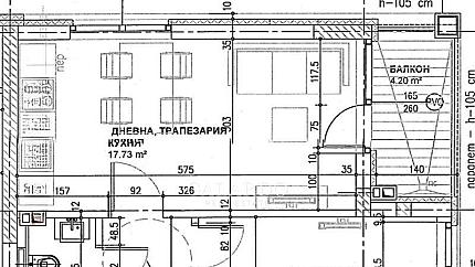 Луксозно обзаведен двустаен апартамент в кв.Кръстова вада