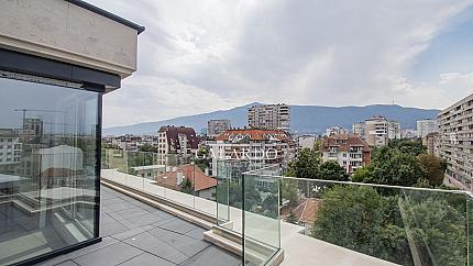 Spacious penthouse with a wonderful terrace and fully finished in Krasno Selo district